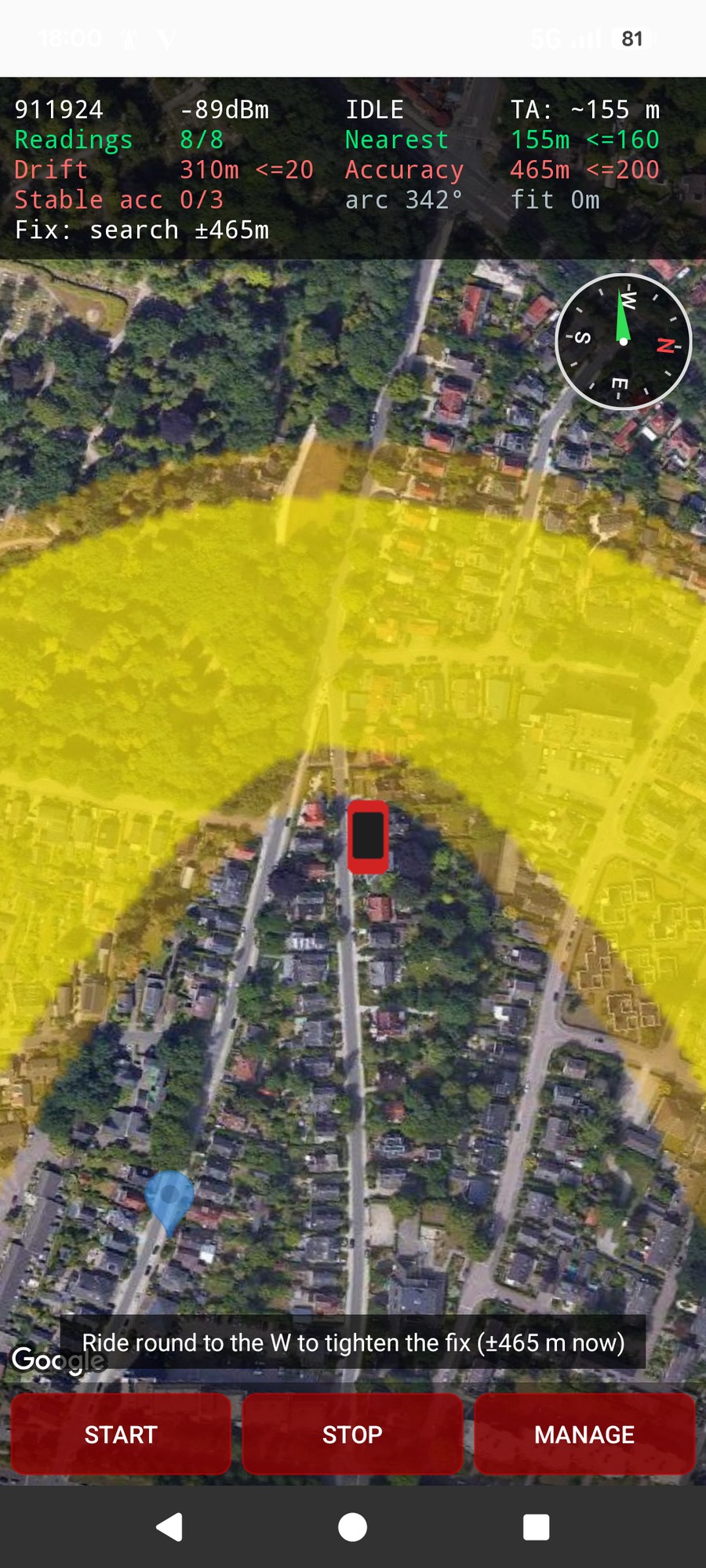 Readings target met but the fix is still very loose