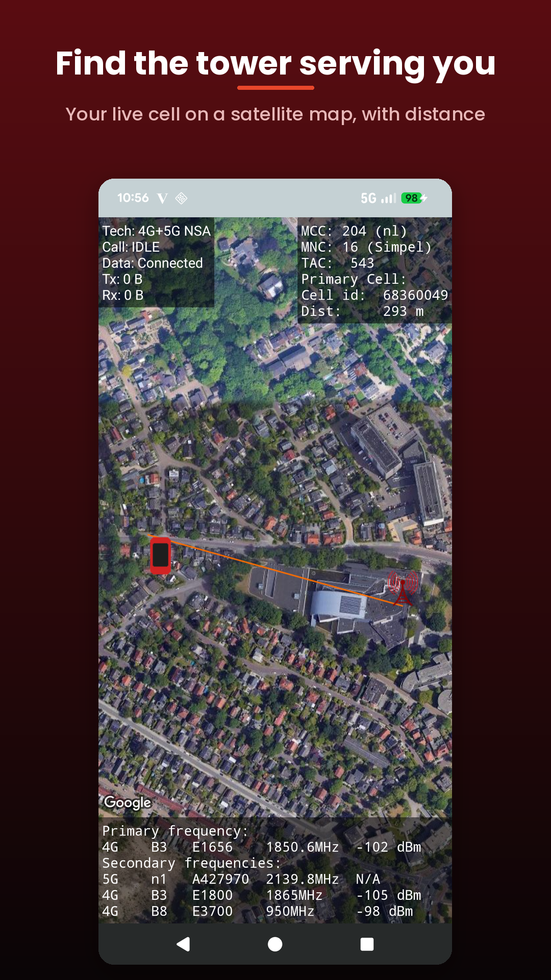 CNA — live basestation map
