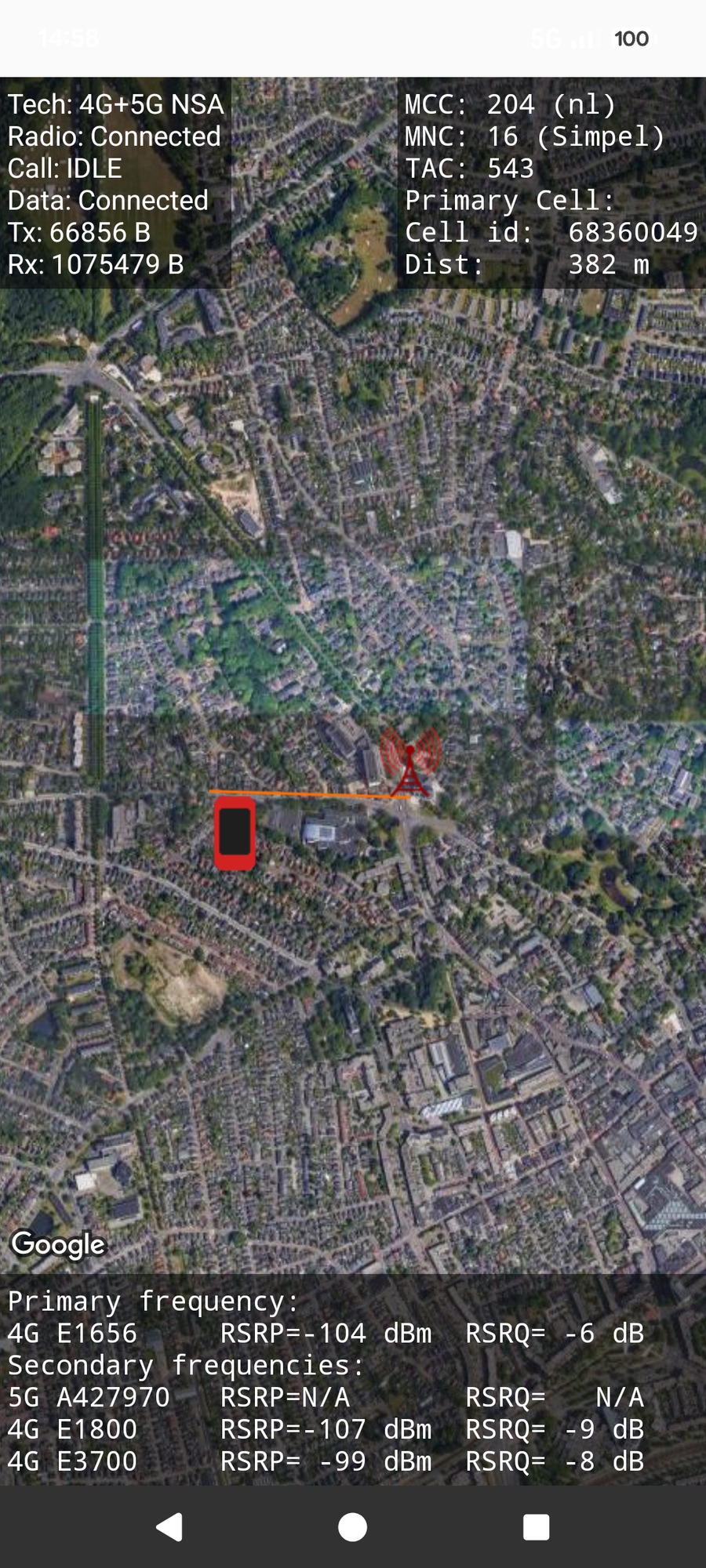 CNA — live basestation map